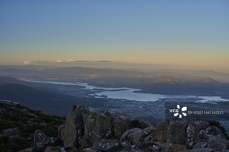 霍巴特威灵顿山图片素材