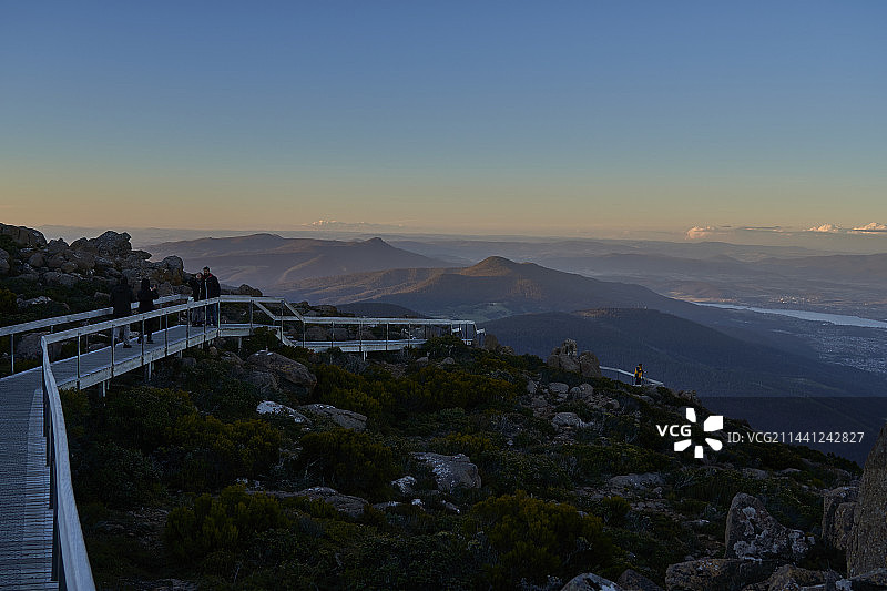 霍巴特威灵顿山图片素材