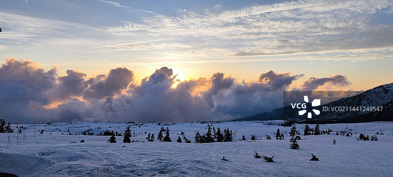 立山风光图片素材