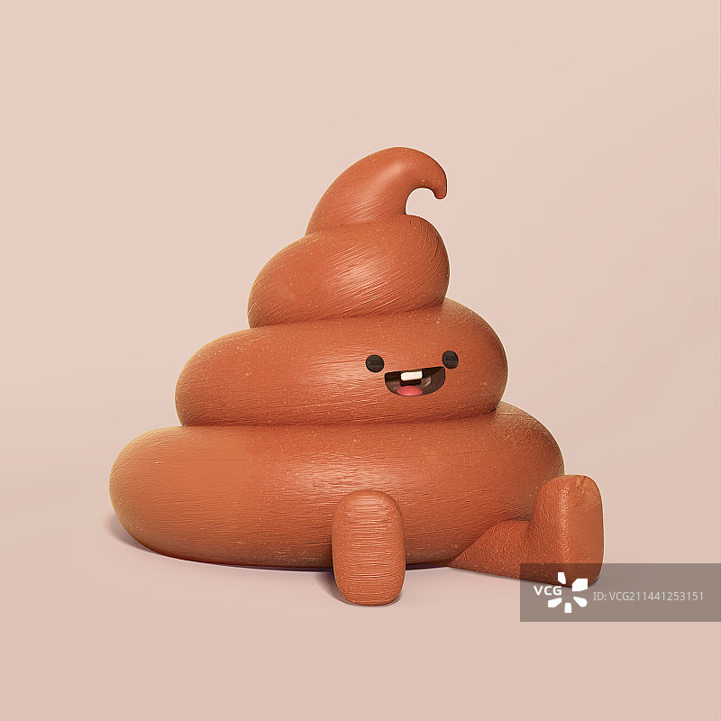 幼儿教育3D人物：如厕训练图片素材