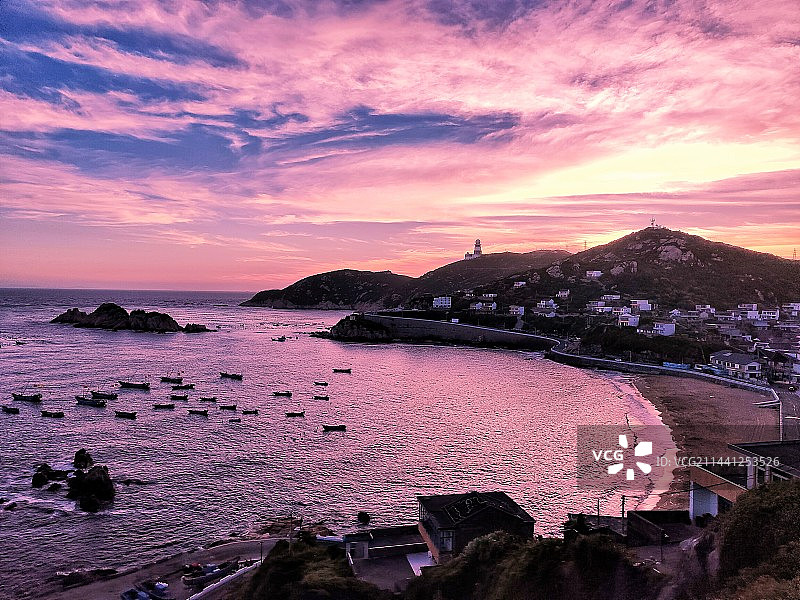 枸杞岛的夏天图片素材