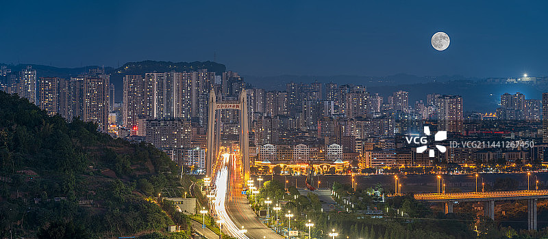 重庆城市建筑-江津滨江新城风光图片素材