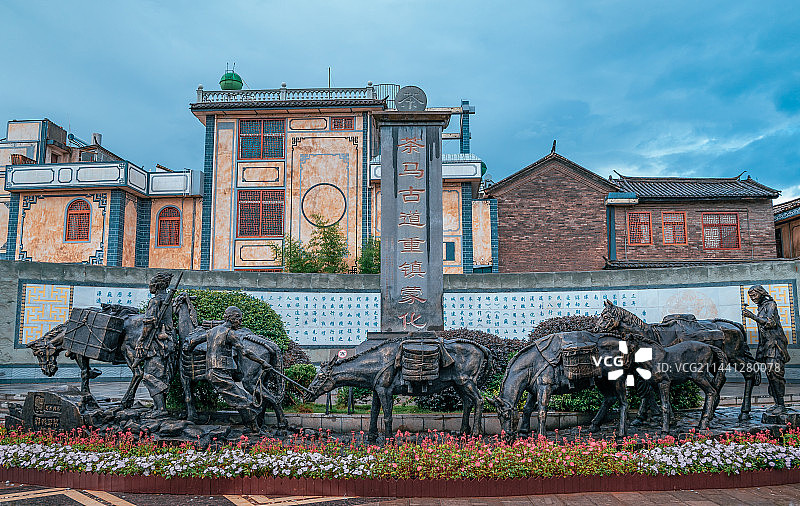 大理巍山古城图片素材