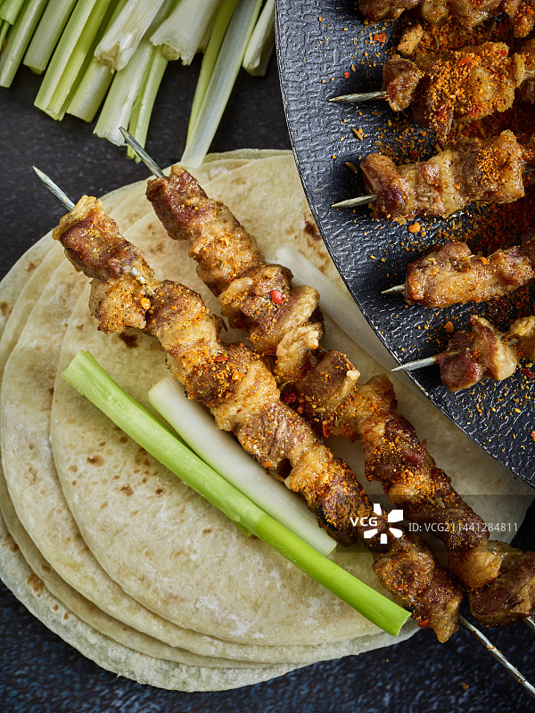 羊肉串烤肉烧烤图片素材