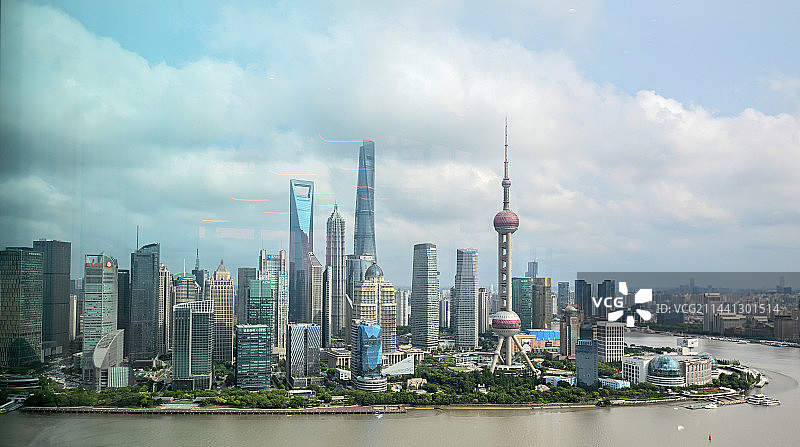 上海外滩陆家嘴城市风光图片素材