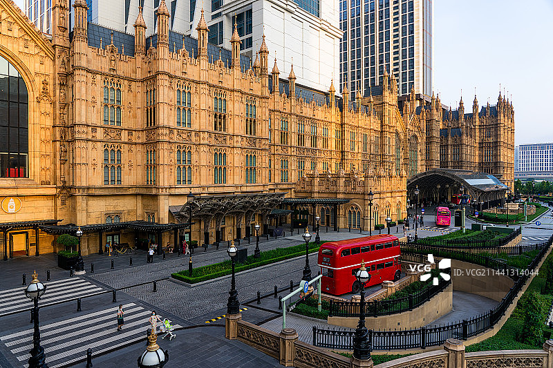 中国澳门伦敦人度假区酒店娱乐城建筑风光图片素材