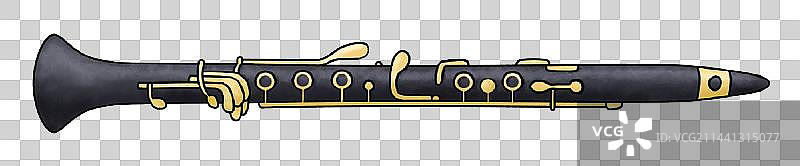 学生乐器西洋乐器古典乐器音乐单簧管管弦乐吹奏图片素材