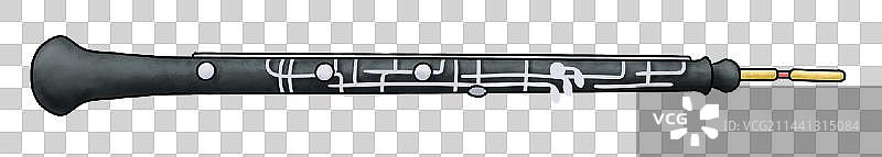 学生乐器西洋乐器古典乐器音乐双簧管管弦乐吹奏图片素材