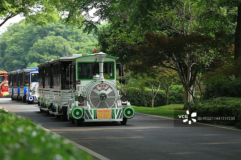 橘子洲头小火车图片素材