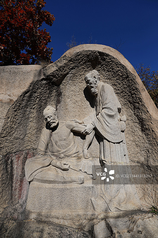 秦皇岛长寿山秋景图片素材