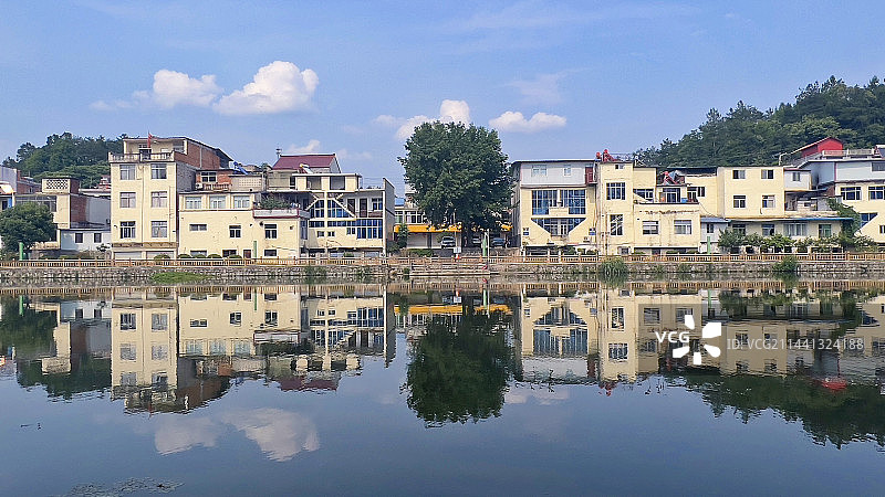 金寨县双河镇水岸图片素材