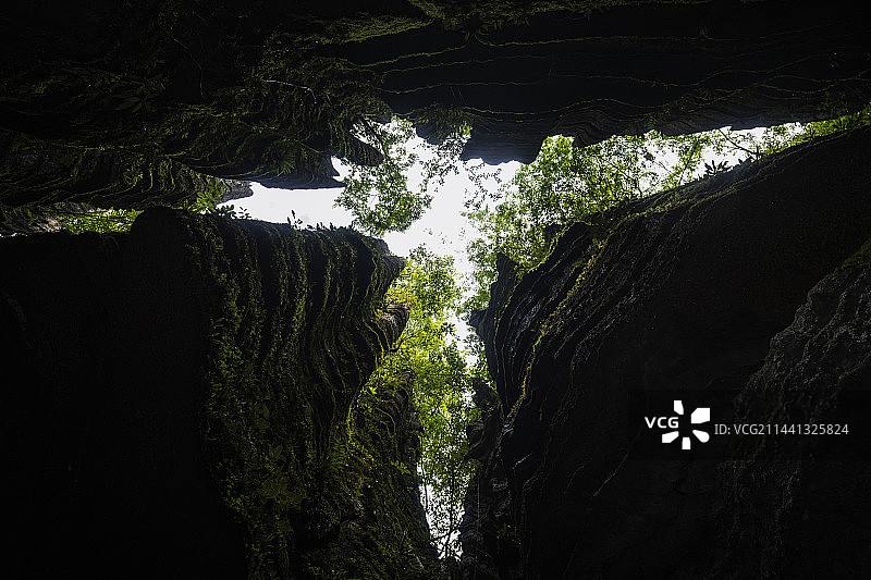 湖北恩施梭布垭石林风景区图片素材