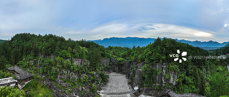 湖北恩施梭布垭石林风景区图片素材