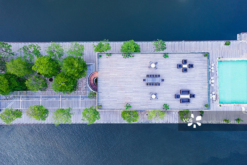 中国深圳湾海岸建筑风光图片素材