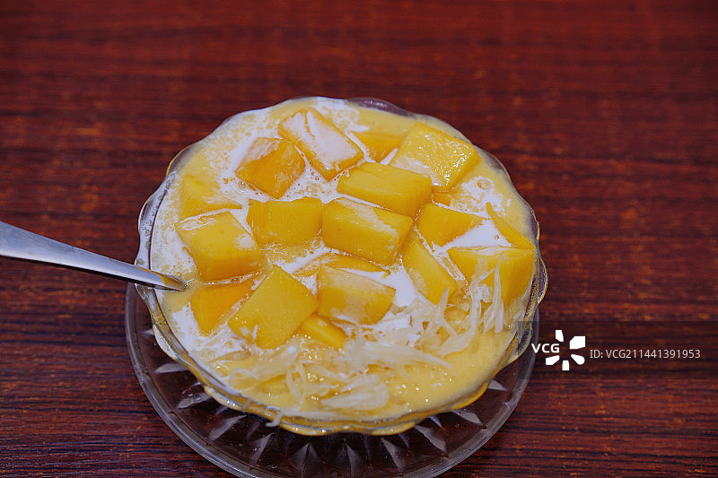 杨枝甘露特写图片素材