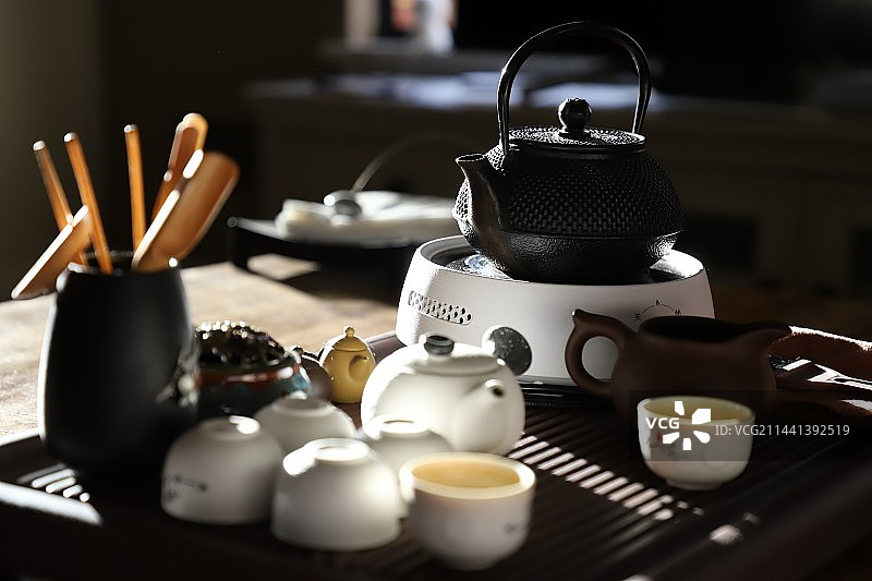 品茶人生图片素材