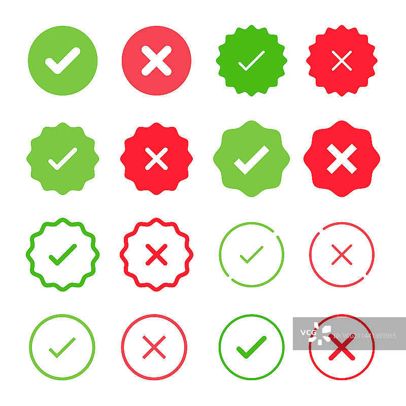 复选标记图标合集图片素材