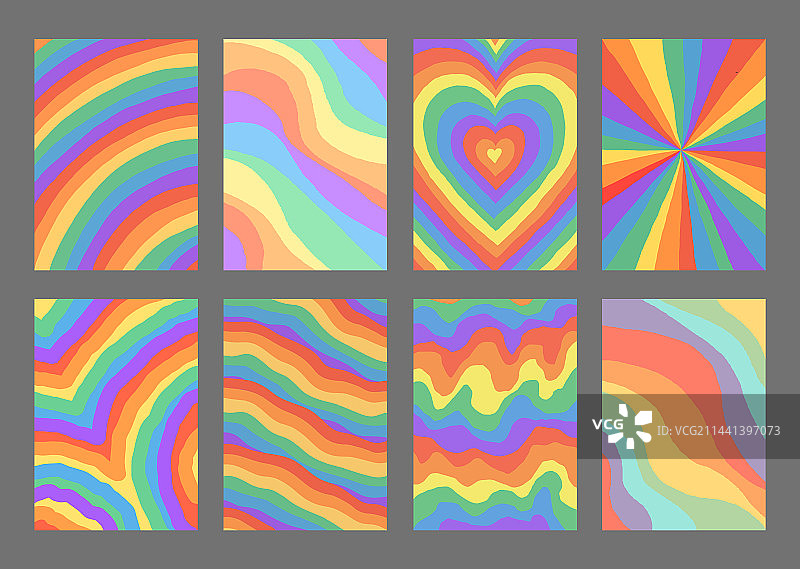 酷炫Y2K复古背景合集图片素材