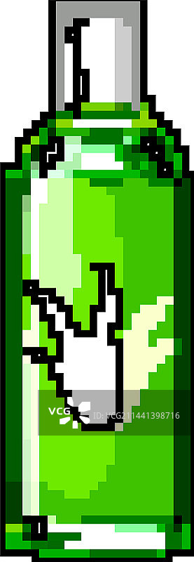 芦荟化妆品护理像素风游戏图片素材