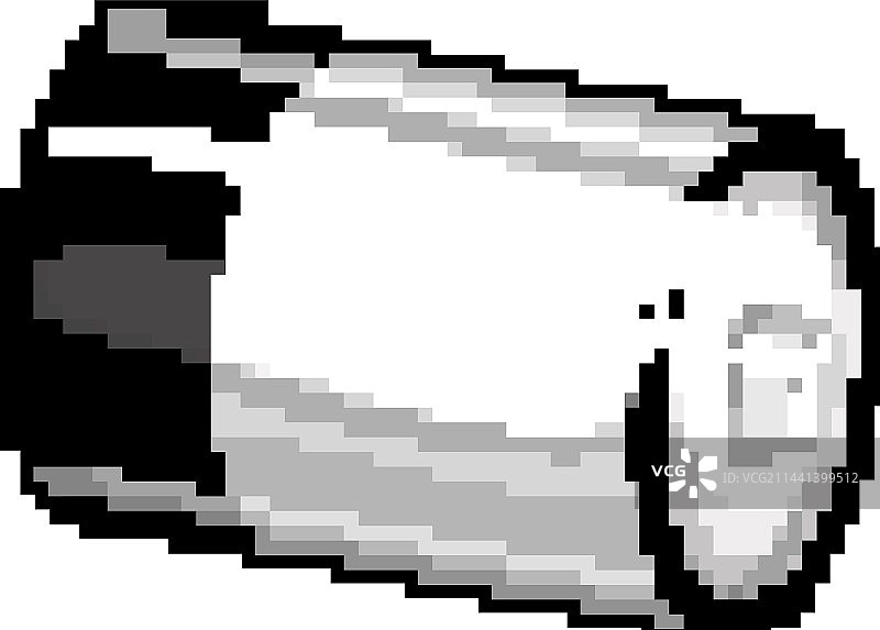 电池电量游戏像素画图片素材