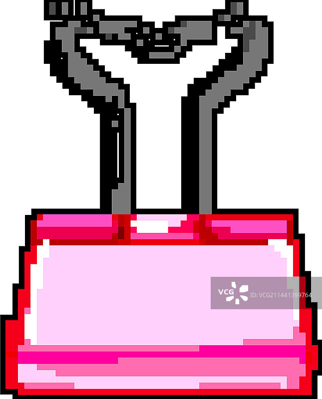 像素风格的商业夹子图片素材