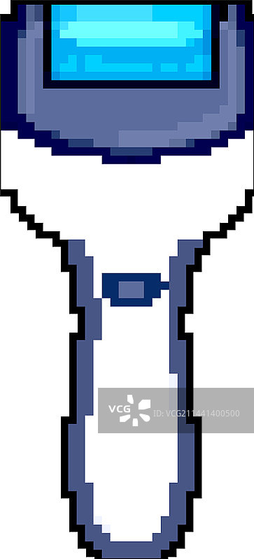 电动磨脚器游戏像素艺术图片素材