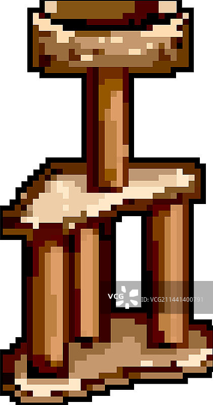 玩具猫爬架游戏像素画图片素材