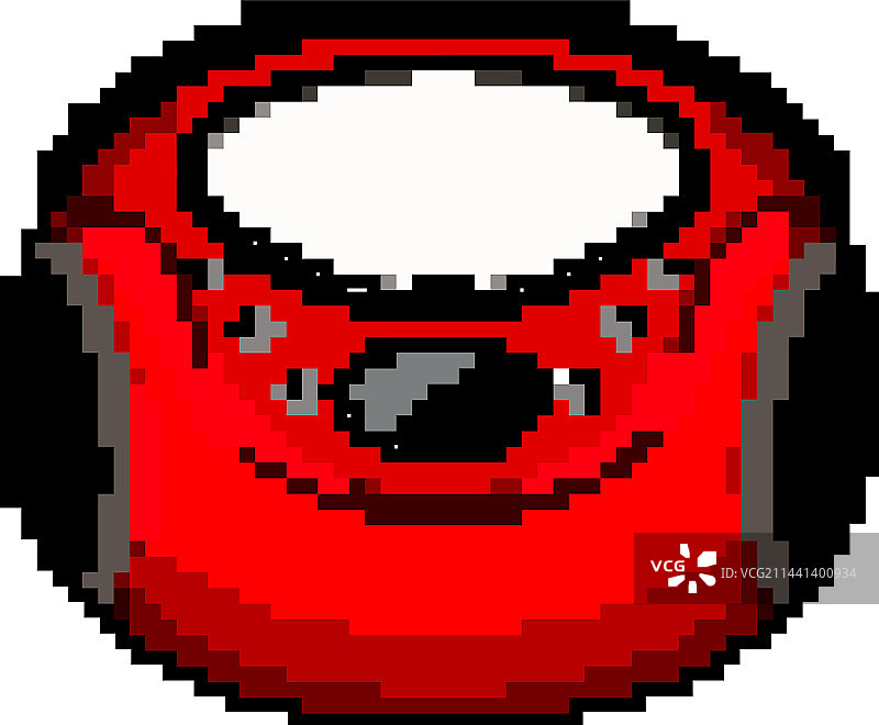 复古CD播放器游戏像素艺术图片素材