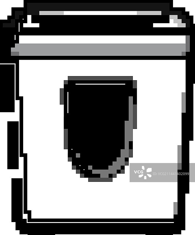 摧毁切割粉碎机游戏像素艺术图片素材