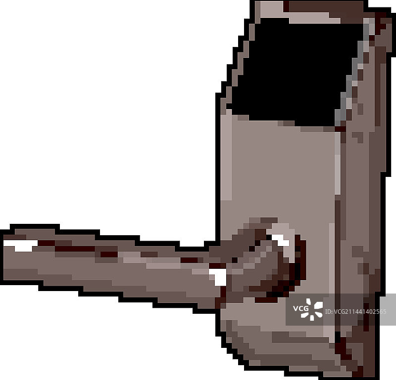 智能门把手游戏像素艺术图片素材