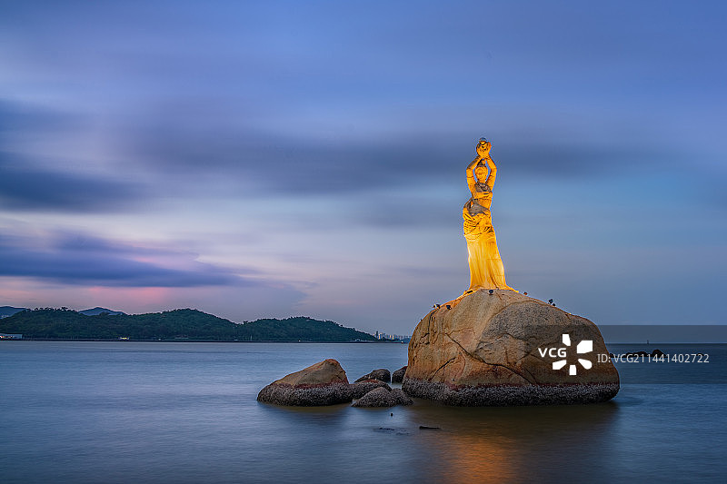 珠海渔女图片素材