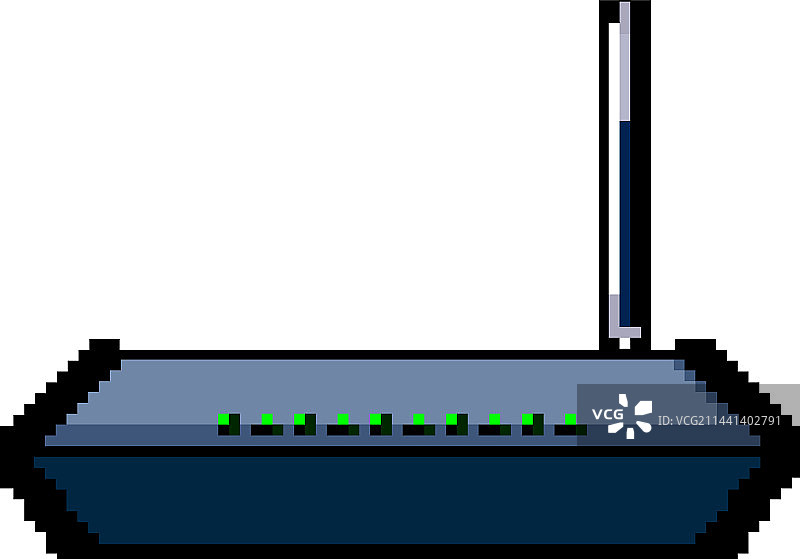 天线DSL调制解调器游戏像素艺术图片素材