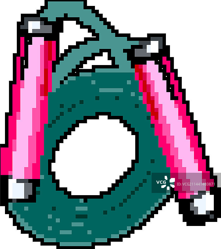 健身绳游戏像素画图片素材