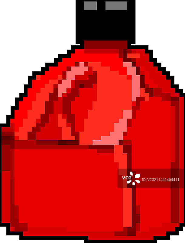 汽油桶游戏像素画图片素材