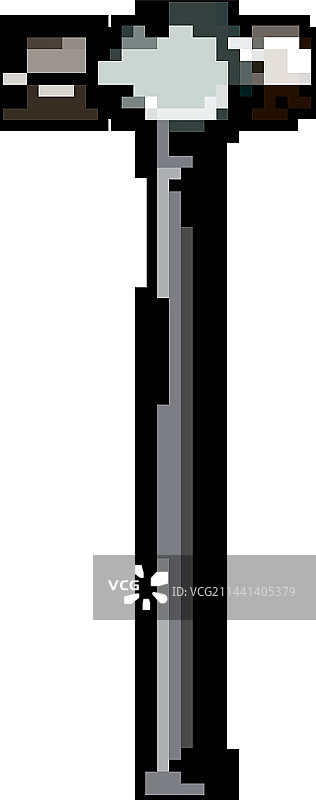 木工锤工具像素画图片素材