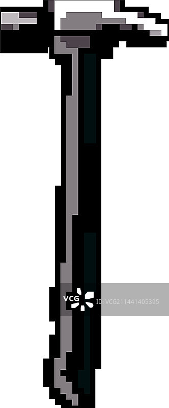 木槌工具游戏像素艺术图片素材