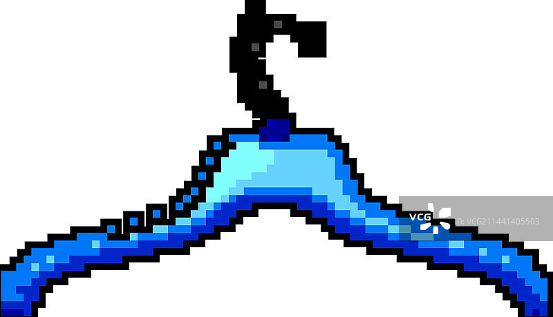 像素艺术时尚衣架服装游戏图片素材