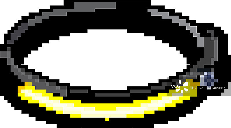 像素风远足头灯手电筒游戏图片素材