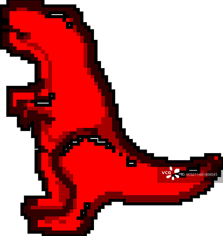 恐龙果冻糖果游戏像素艺术图片素材