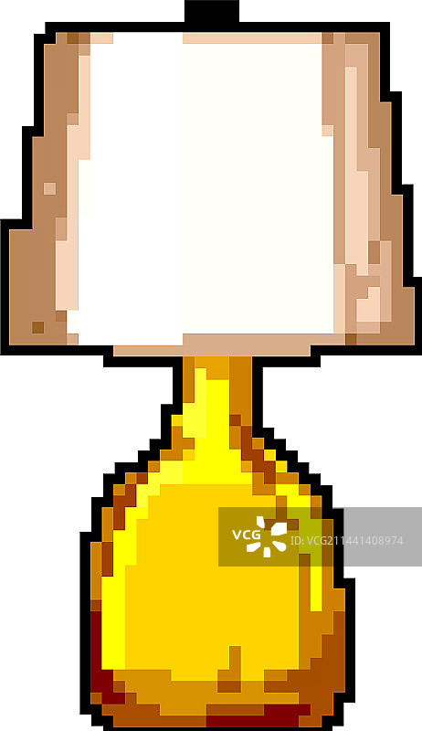 电灯桌游像素艺术图片素材