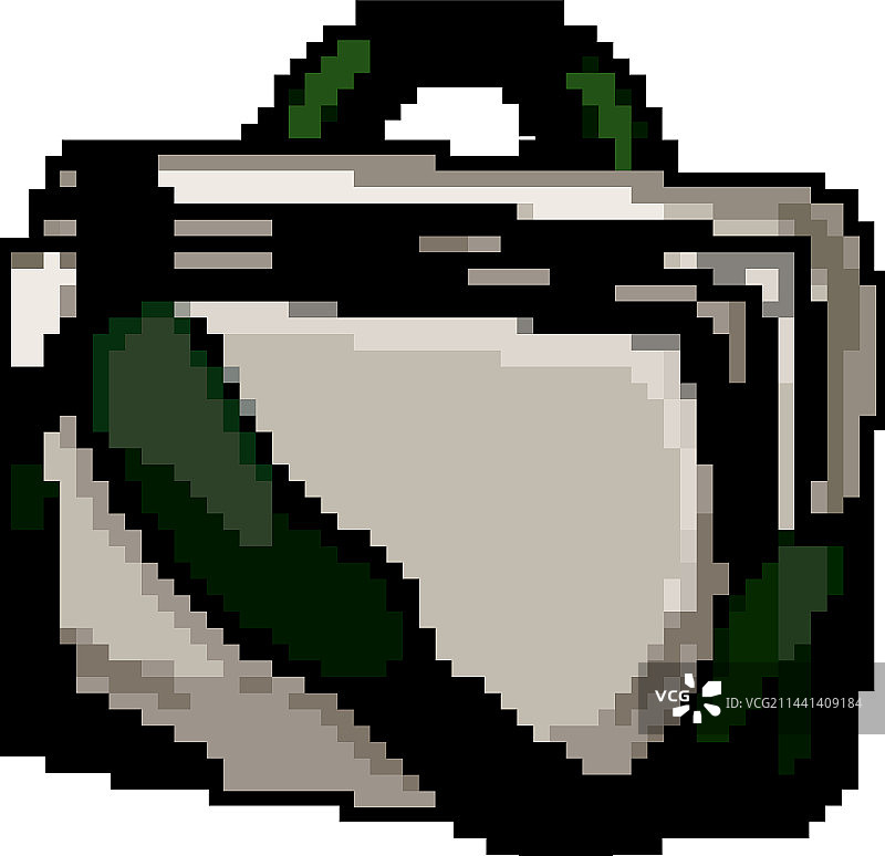 公文包笔记本电脑包像素艺术图片素材