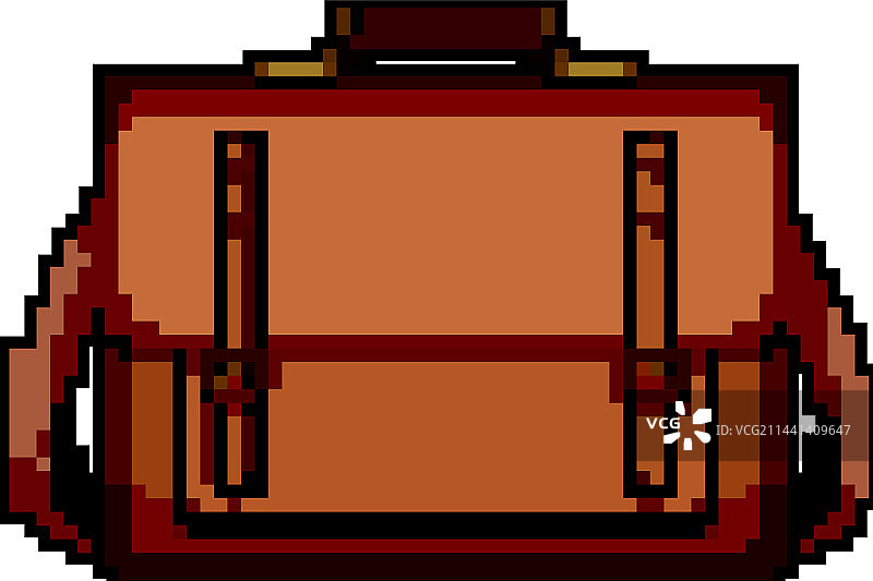 像素风购物商务包游戏素材图片素材