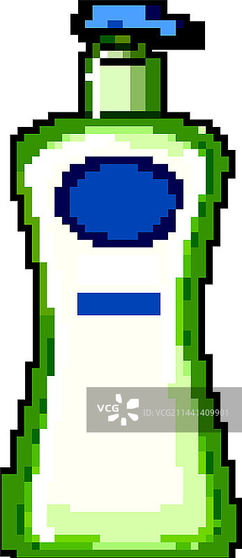 奶油乳液游戏像素艺术图片素材
