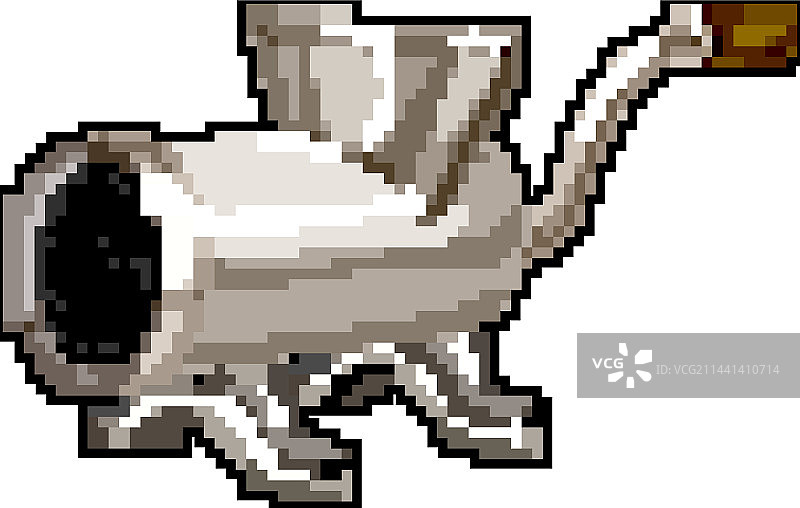 厨房绞肉机游戏像素艺术图片素材