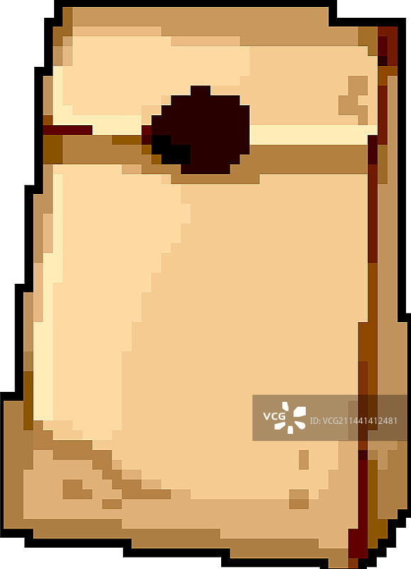 包装纸袋游戏像素艺术图片素材