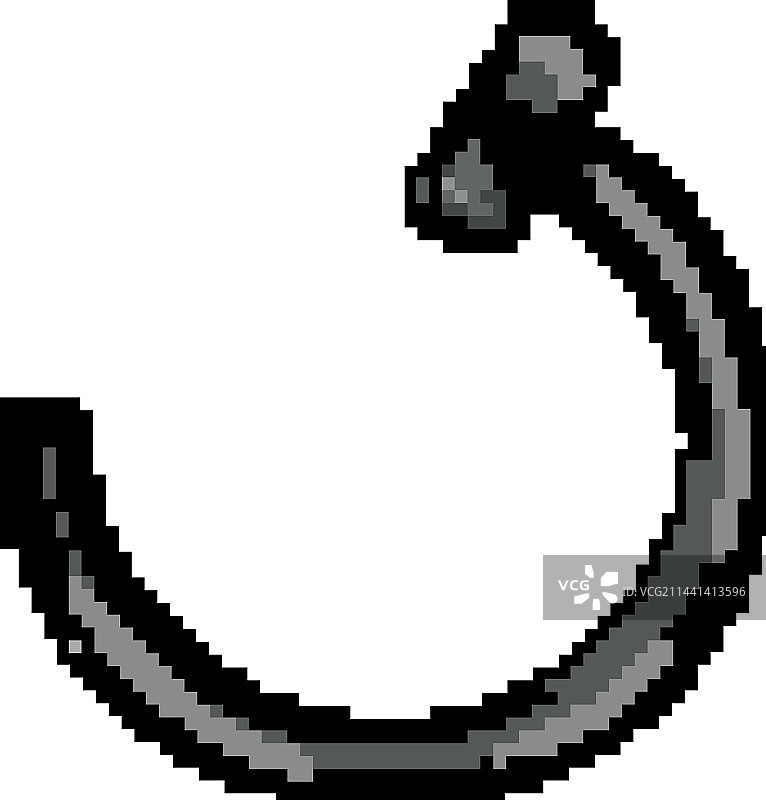 身体穿孔戒指游戏像素艺术图片素材