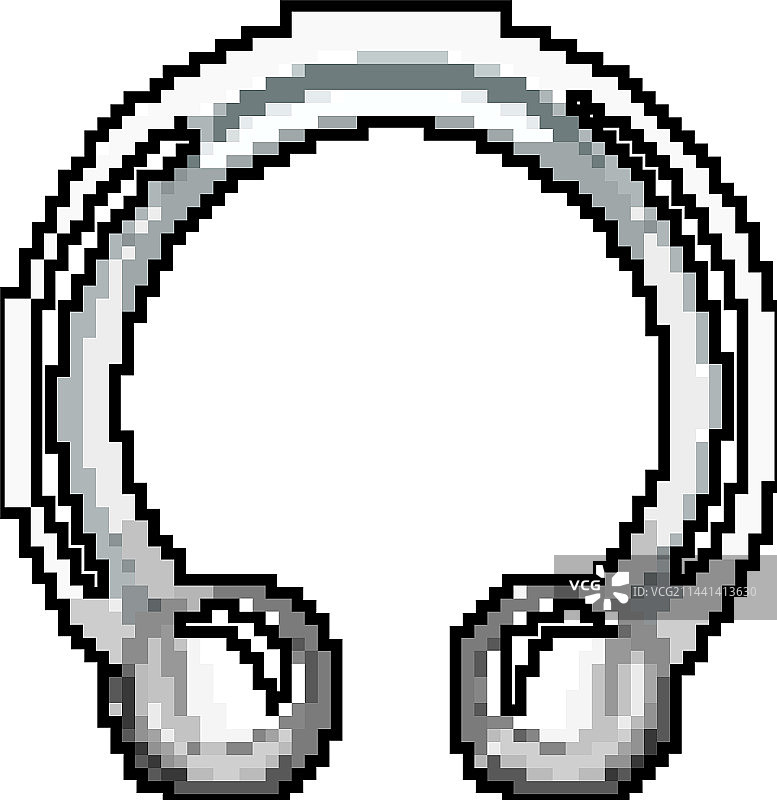 鼻环像素风图案图片素材