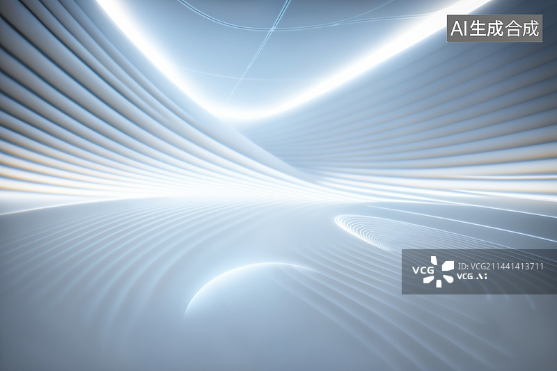 【AI数字艺术】展厅空间设计图片素材