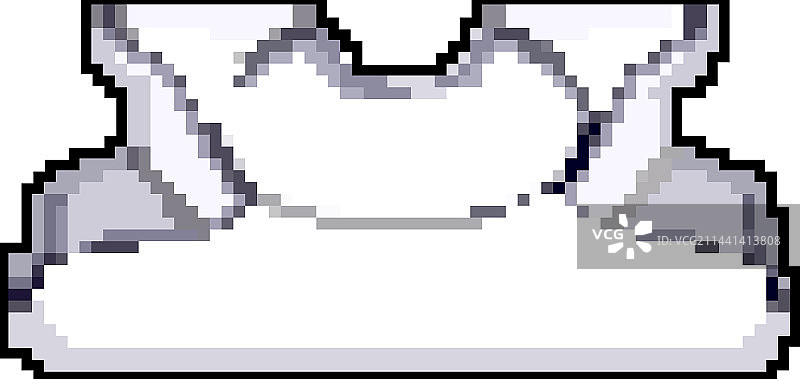 卧室枕头矫形游戏像素艺术图片素材