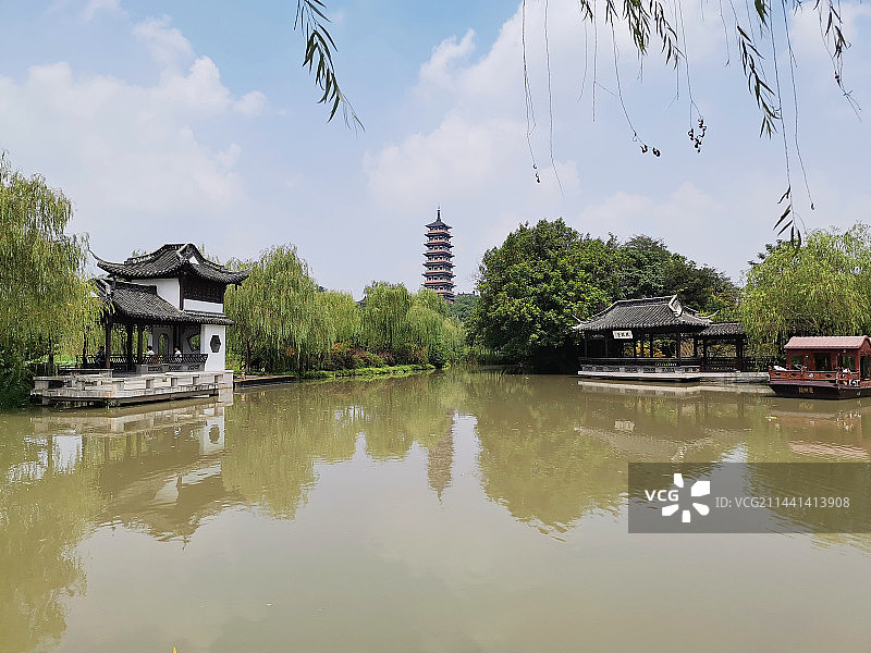 扬州瘦西湖图片素材